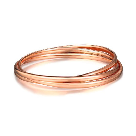 Radiance Rose Gold Bangles
