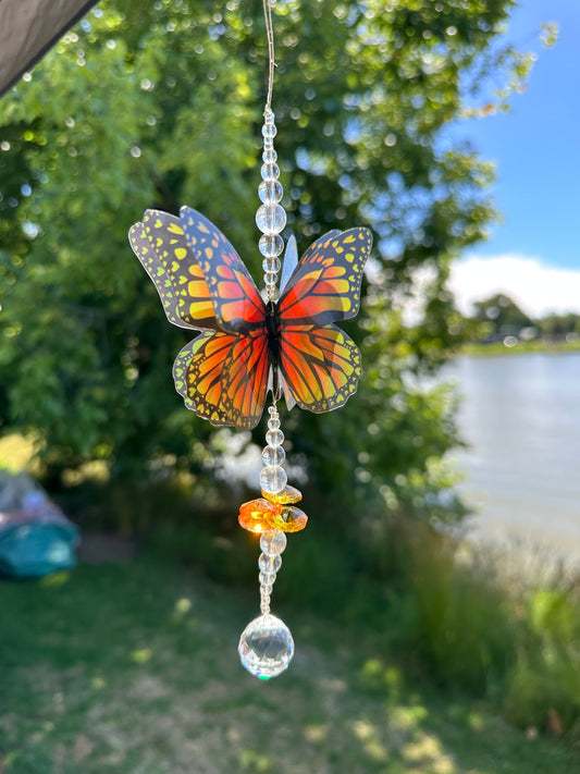 Small Monarch Butterfly Suncatcher