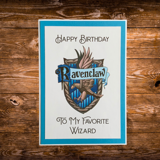 Ravenclaw Birthday Card