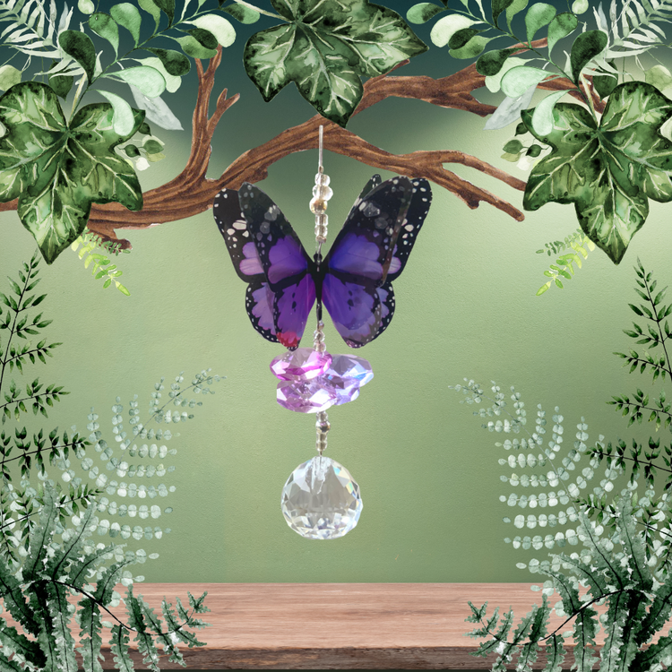 Tiny Purple Suncatcher